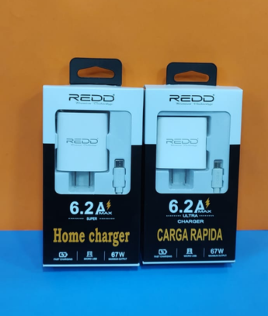 CARGADOR REDD V8/C 6.5 67W RD-6054