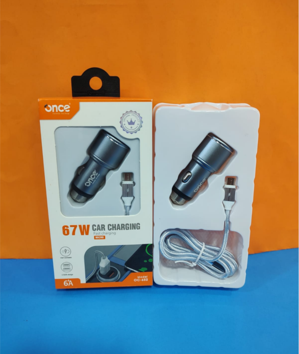 CARGADOR AUTO ONCE 67W