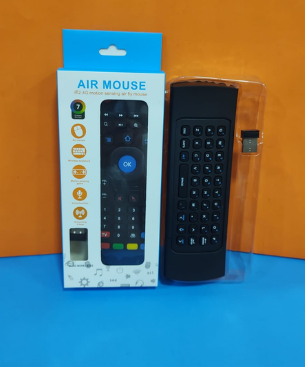 CONTROL DE TV CON TECLADO