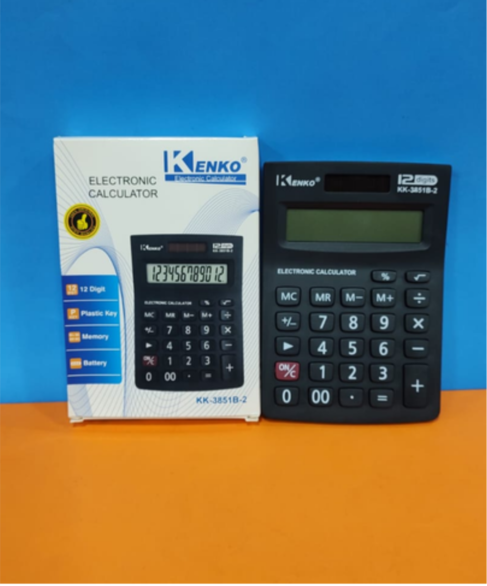 CALCULADORA BASICA 12 DIGITOS