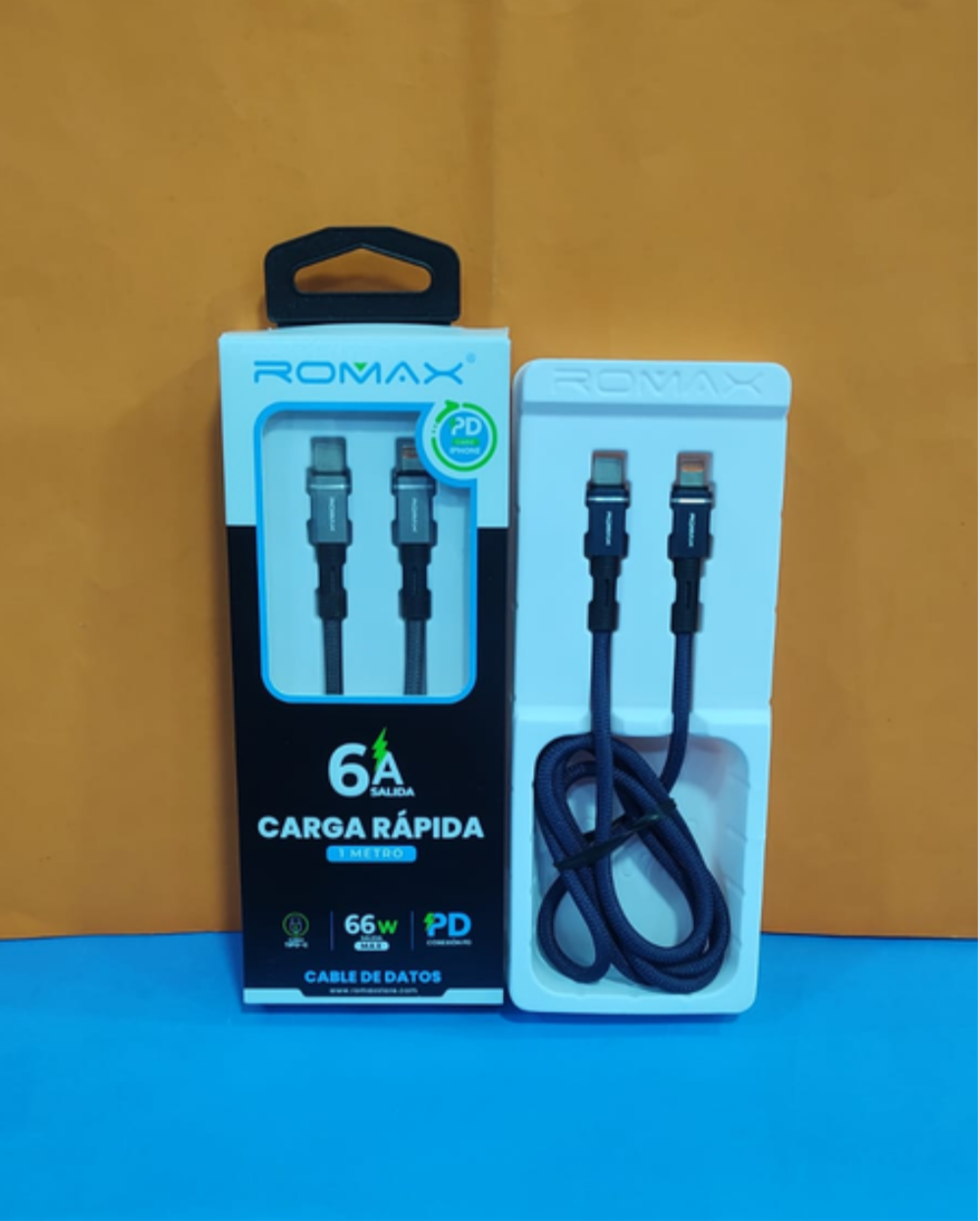 CABLE ROMAX IPHONE TCD0741 66W