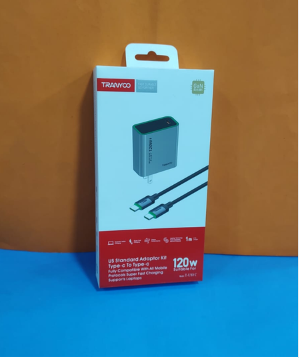 CARGADOR TRANYOO PD 120W T-US8C