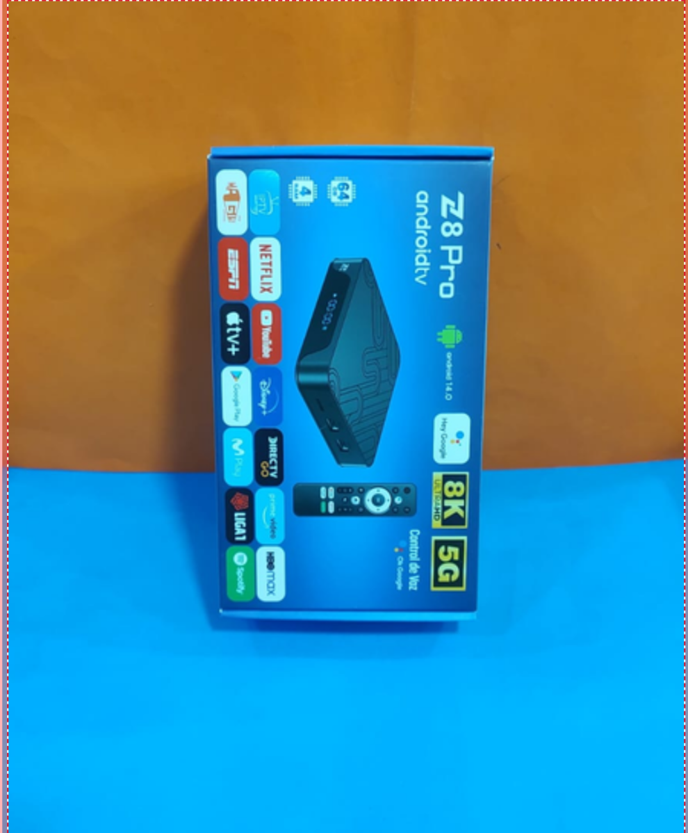 TV BOX CON VOZ Z8 PRO 8K